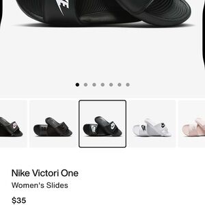 Nike Black Slides brand new in box